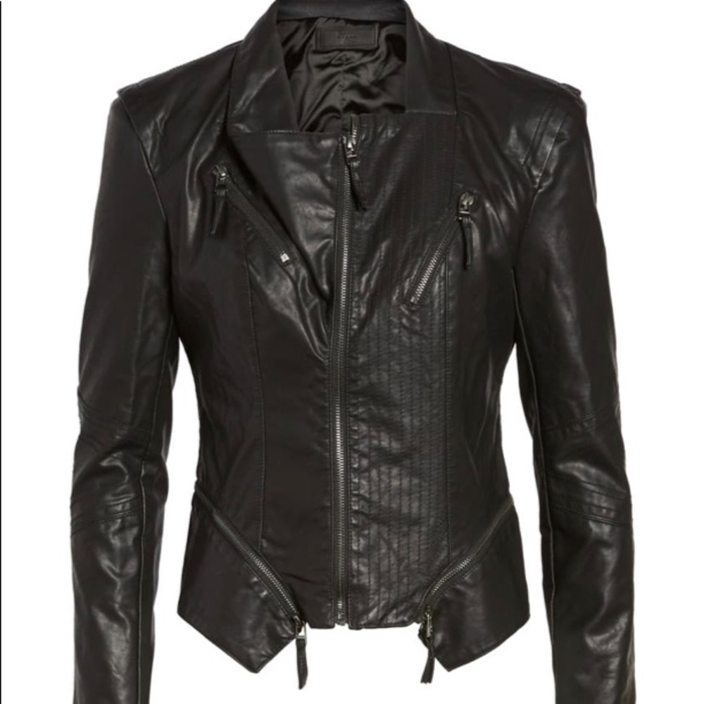 Faux Leather Jacket